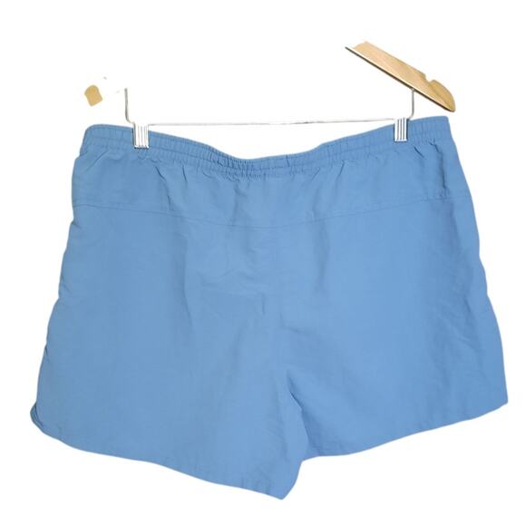 Patagonia Womens Blue Baggies Shorts With Side Slant Pockets Size XL - Picture 3 of 8